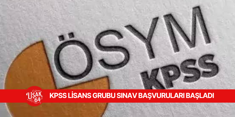 KPSS LİSANS GRUBU BAŞVURU DÖNEMİ BAŞLADI