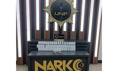Uşak'ta Narkotik Operasyonu